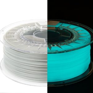 Filament 3D PETG 1.75mm Glow in the Dark Blue 1kg – Spectrum